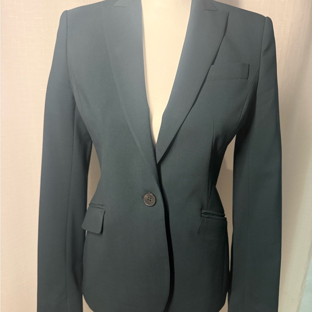 Brooks Brothers Women's Blazer - Deep Green